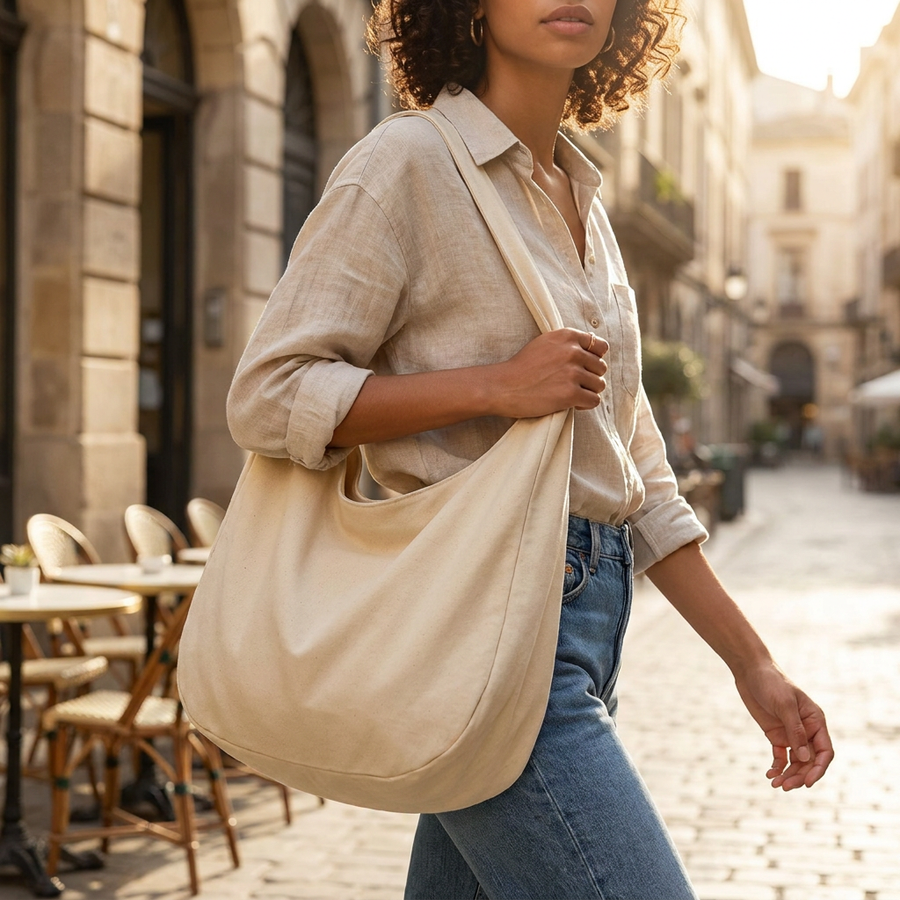 Sac souple porté épaule