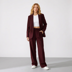 Ensemble tailleur blazer et pantalon large