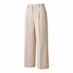 Pantalon large taille haute